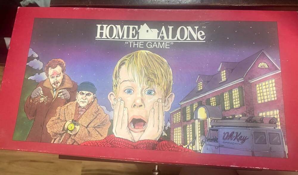 Vintage 1991 Home Alone The Game Board Game by THQ
